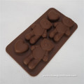 Chocolate mould-Bear and heart